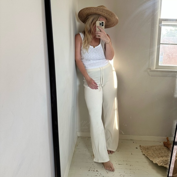 Zara Pants & Jumpsuits Zara Rib Knit Lounge Pants Poshmark